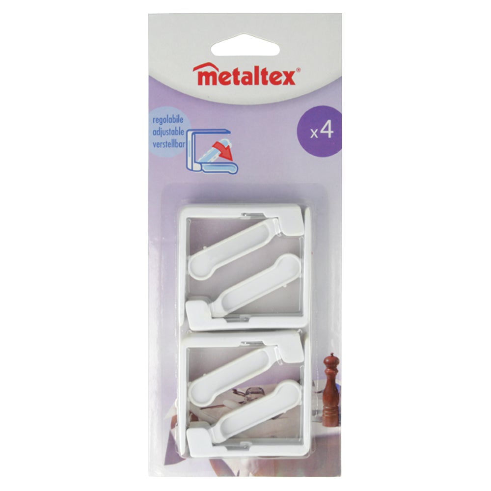 4 Pinces Support Nappe Métal Citron - 7x3 Cm, Pour Fixer Nappe Au Vent, Déco Pratique - 12