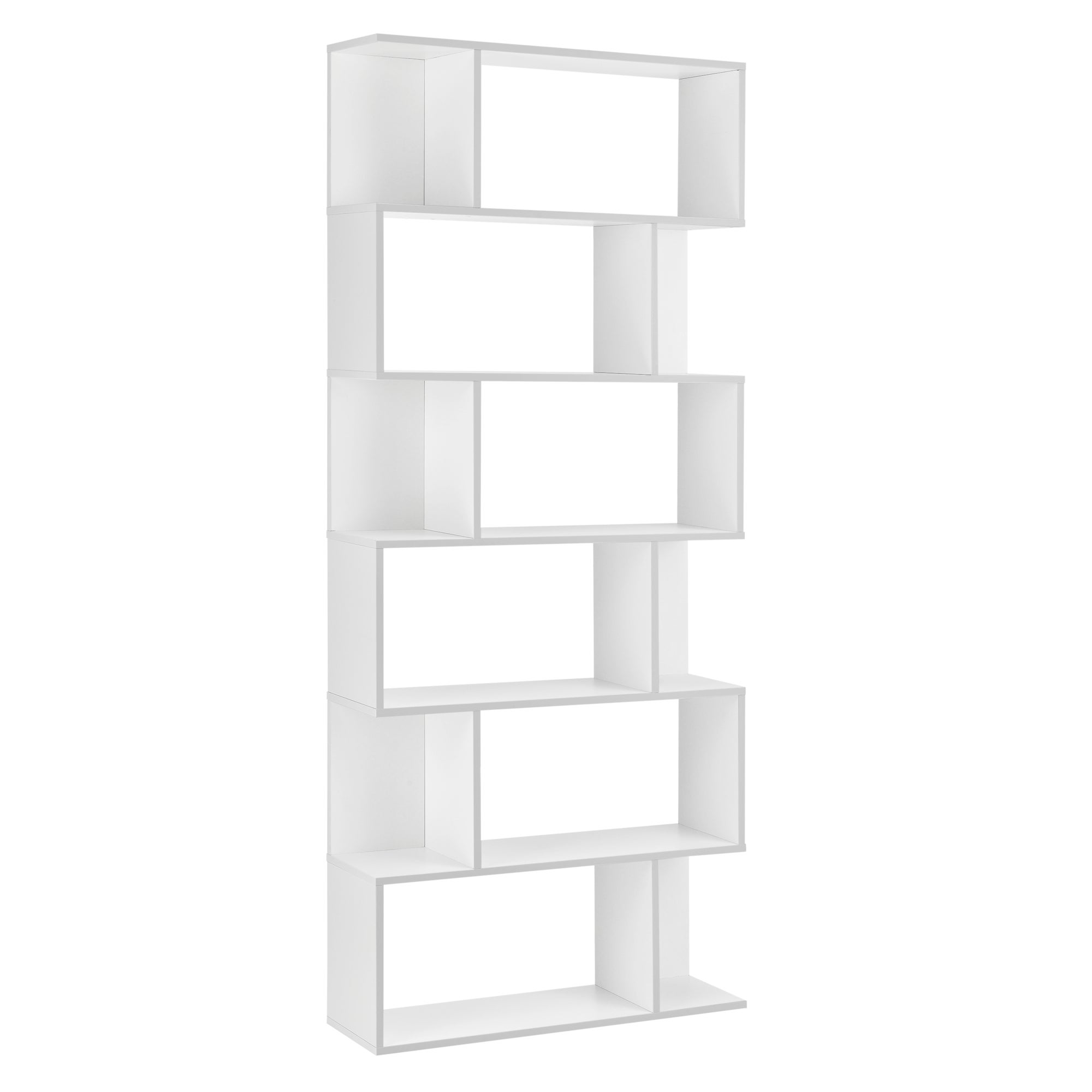 Libreria Borrby Scaffale da Terra 192 x 80 x 24 cm Bianco [en.casa] - 2