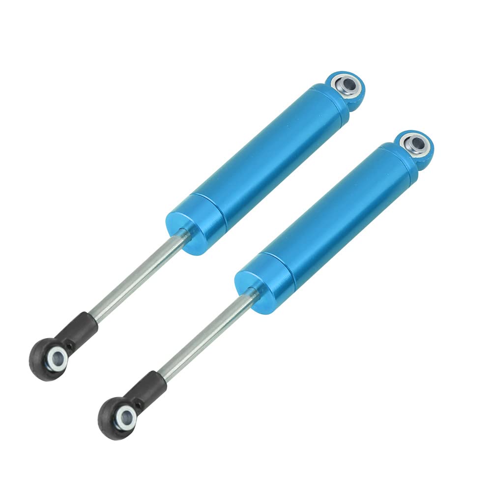 Ammortizzatore per auto RC, ammortizzatore in alluminio, assorbimento degli urti bilanciato per Axial Wraith AX90056 Crawler (AX31188B blu) - 6