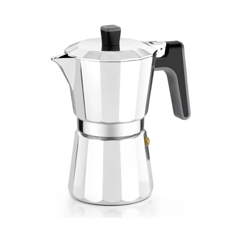 Bra-Monix Cafetera Aluminio Perfecta 9 Tazas-Full Induction Bra - Imagen 4