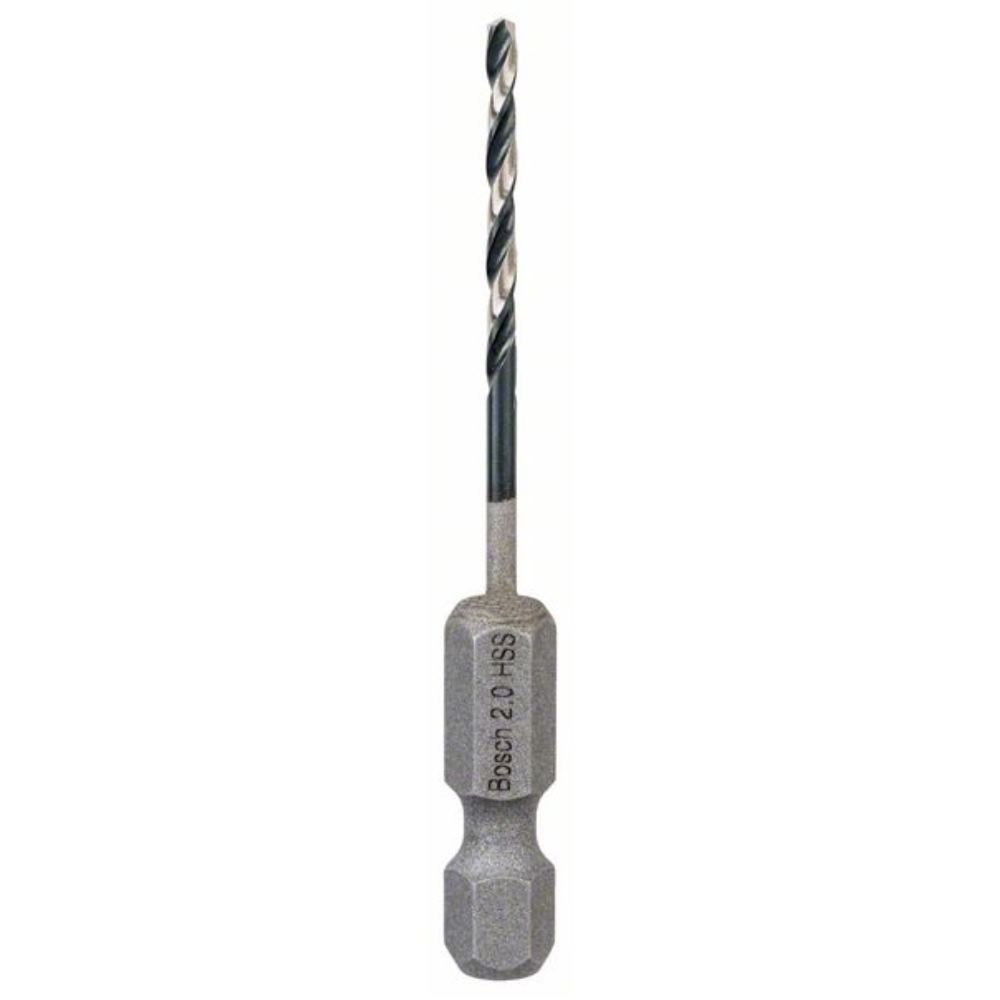 Wiertło spiralne Bosch HSS-G Impact Control 2 mm, powłoka tlenkowa