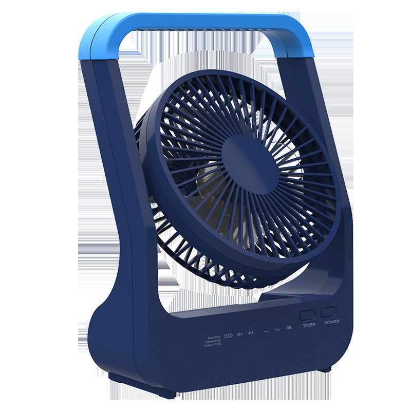 ATEngeus Ventilateur De Bureau USB 6 Avec Batterie 20000 MAh - 3 Vitesses, Rotatif 180°, Minuterie