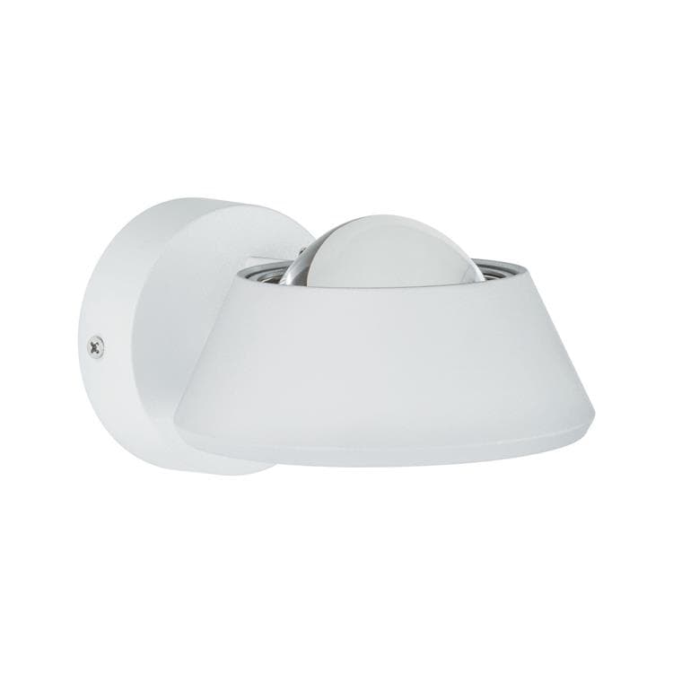 Kinkiet ścienny LED SABIK biały 13W ciepła 570lm metal wym:8x11,7x15,2cm IP44 Paulmann