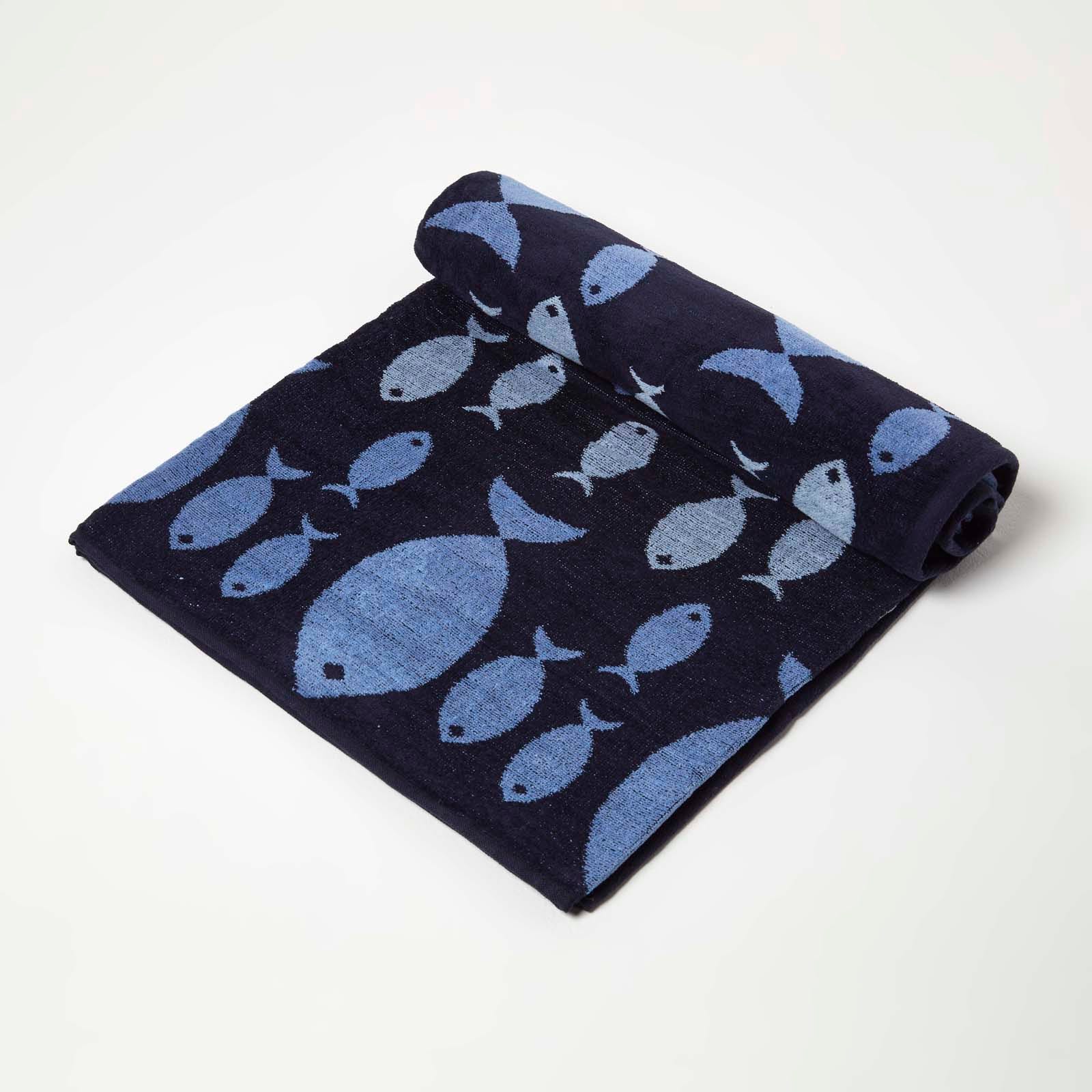 HOMESCAPES Lot De 4 Serviettes De Table 100% Coton Uni Bleu – Linge De Table Élégant Et Résistant