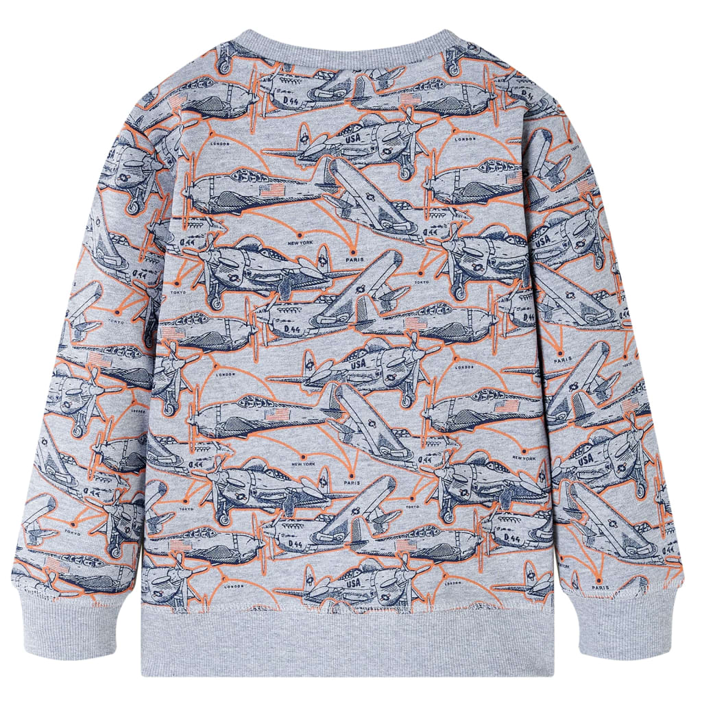 Sweatshirt Fille Coton Manches Longues 2-7 Ans - Pull Col Rond Mignon Dessin Animé - Top Doux Et Respirant Pour Automne/Hiver