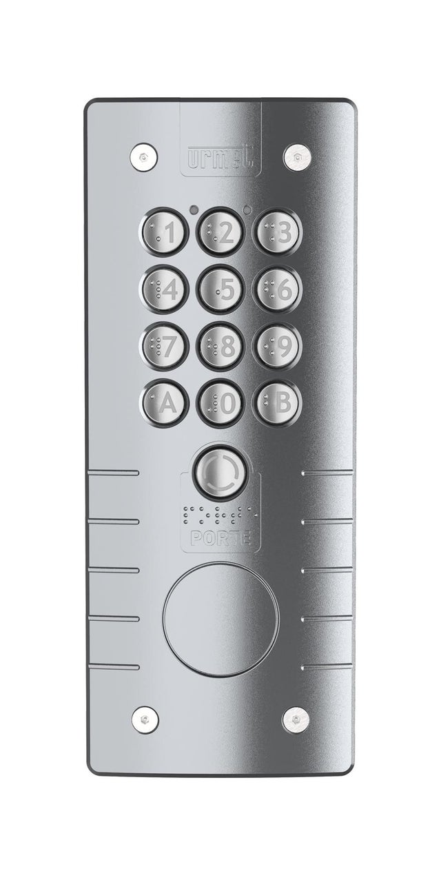 URMET - Clavier 22 codes ZAMAC Gris - CE20ZG54