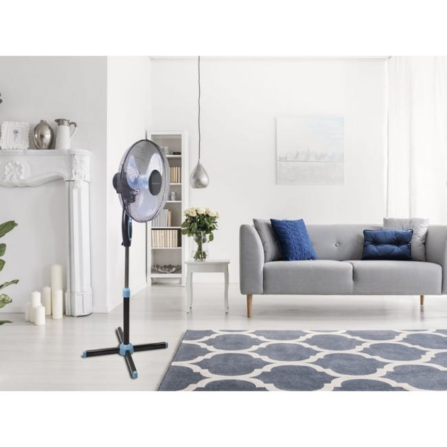 Ventilatore Da Parete BAKAJI 45W, Diametro 41cm, 3 Velocità, Inclinazione Regolabile, 220V - Silenzioso E Potente - Foto 12