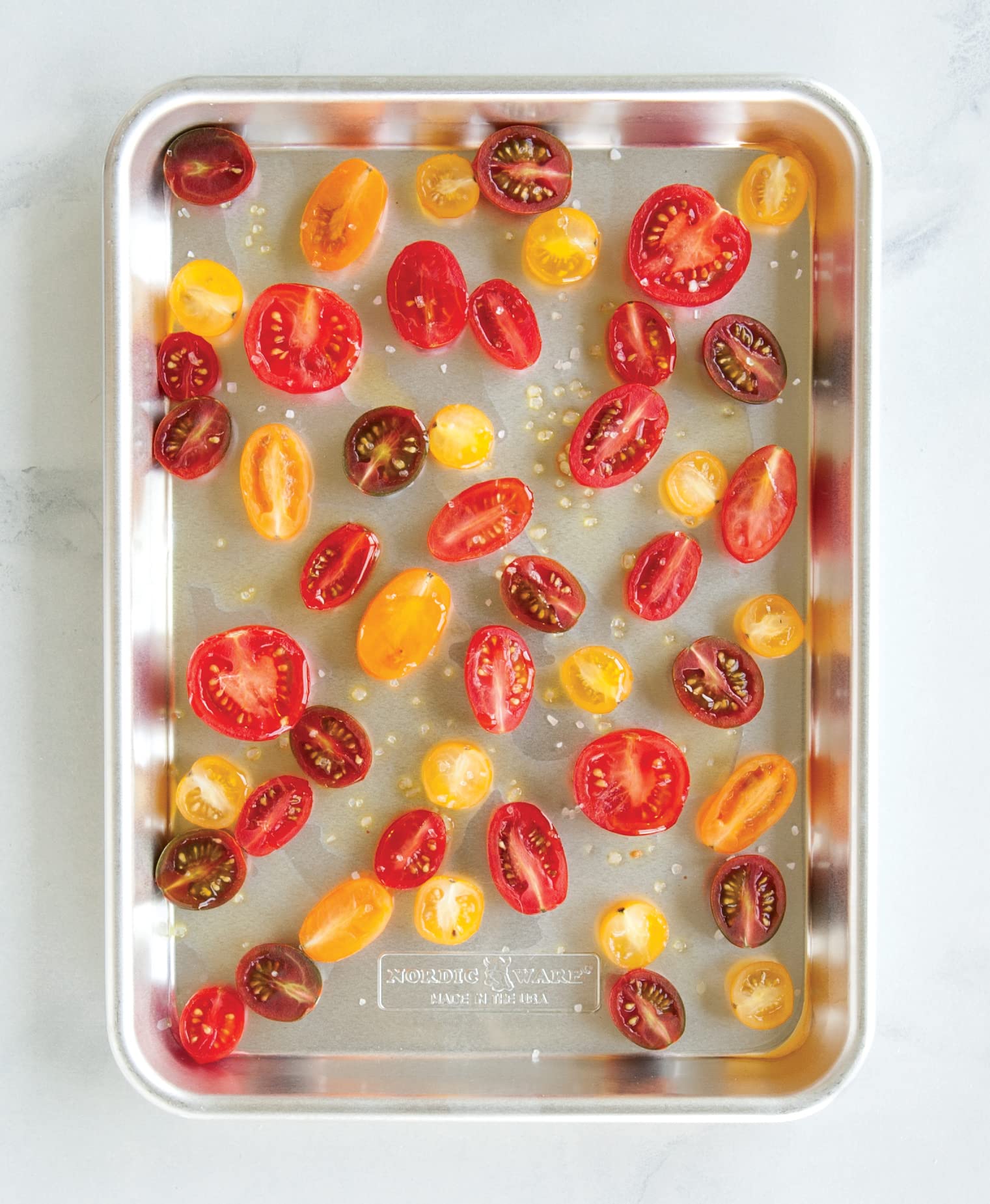 Teglia In Alluminio Nordic Ware - Quarter Sheet - Ideale Per Biscotti E Brownies - Foto 2