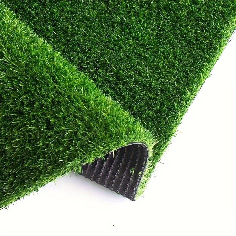 Erba sintetica, erba sintetica ultra densa, erba sintetica per interni ed esterni, 15 mm x 0,5 x 2 m, verde militare - 9