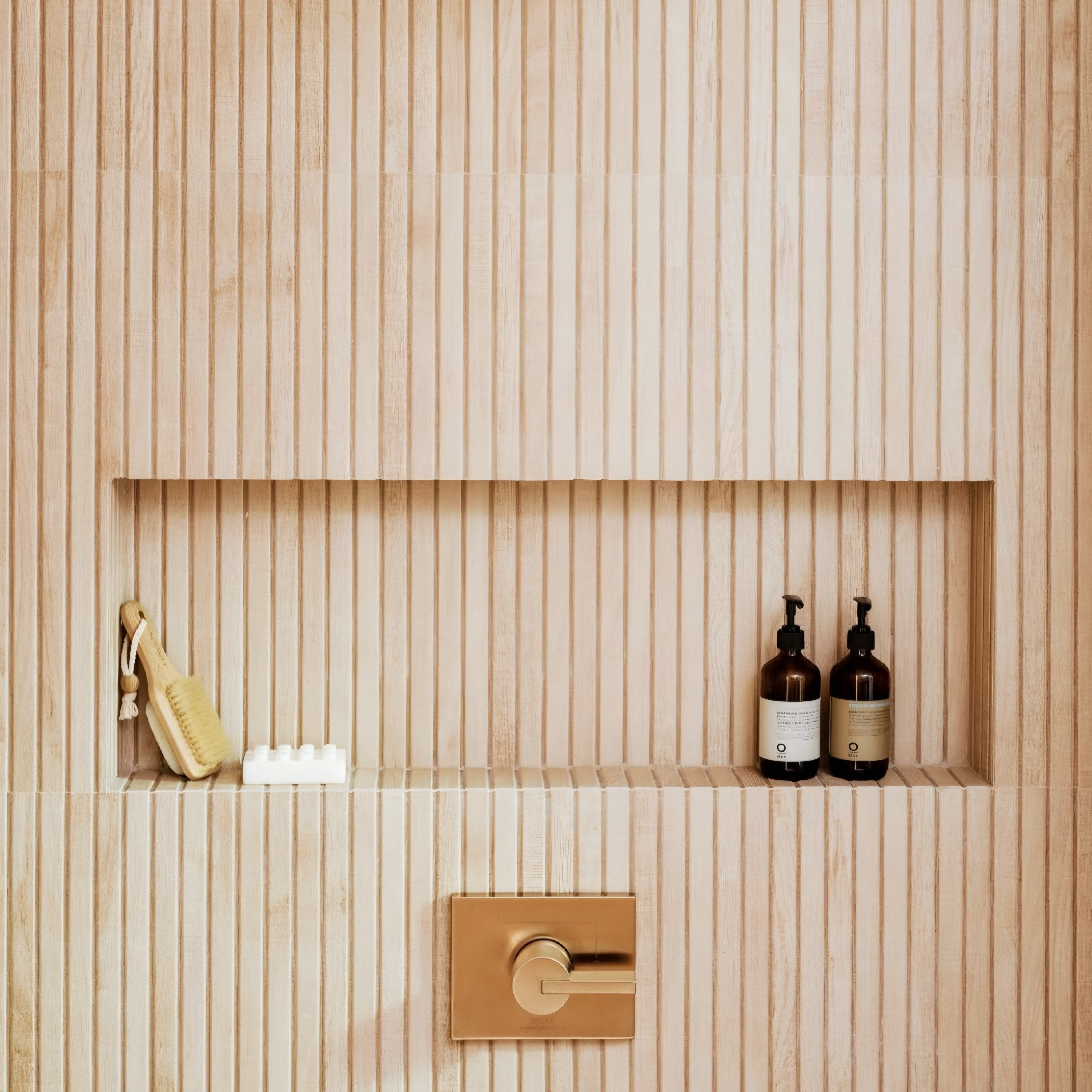 Carrelage sol / mur effet bois bambou relief 60x120 cm ARTWOOD RIBBON MAPLE(vendu par boite de 1.44m2) - 5