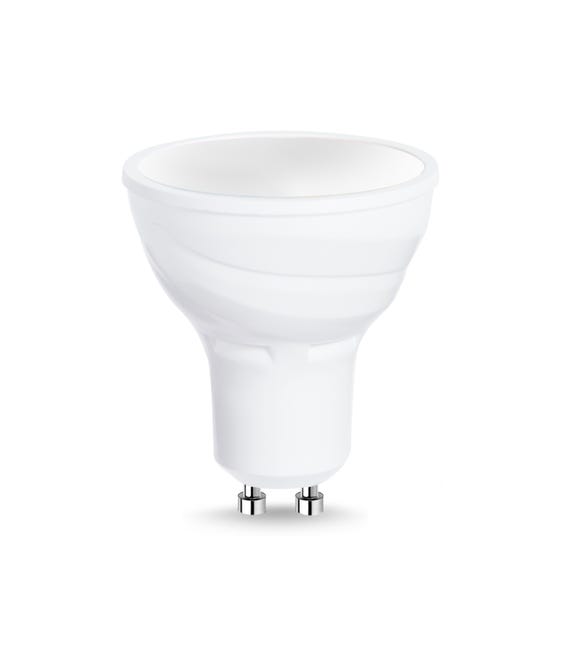 Pack De 6 Bombillas LED GU10 Inteligentes WiFi RGB - Regulables, Compatibles Con Alexa Y Google Home (5W, 400 Lm)