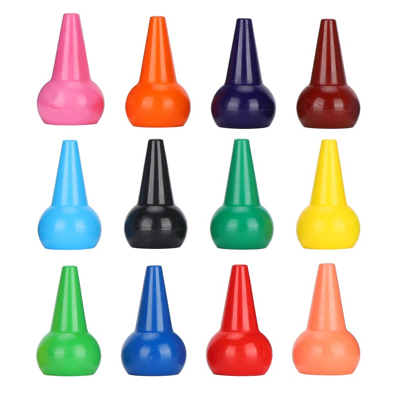 Lot De 12 Bâtons De Peinture Torsadés Lavables, Non Toxiques, Séchage Rapide – Crayons Aquarelle Pour Enfants Dès 3 Ans, Activités Créatives