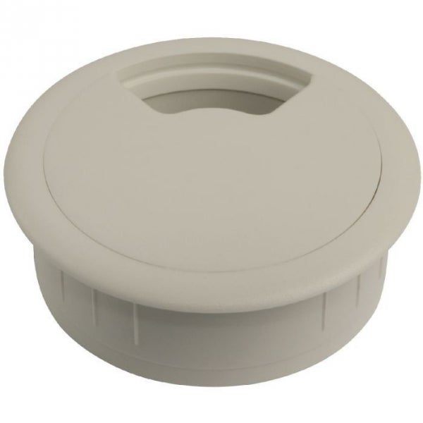 Passe-câble D60 mm - Hettich - Gris - 2