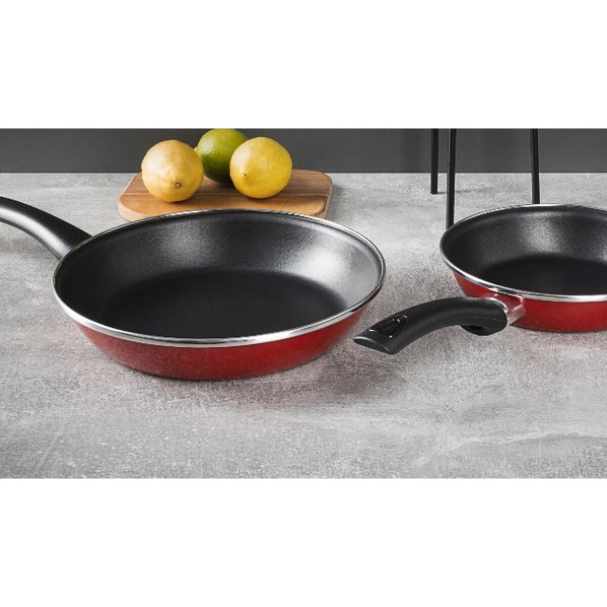 Set Di 3 Sarteni Bergner Click&Cook - Inox Antiaderente Con Mango Estraibile, 18/20/24 Cm - Foto 7