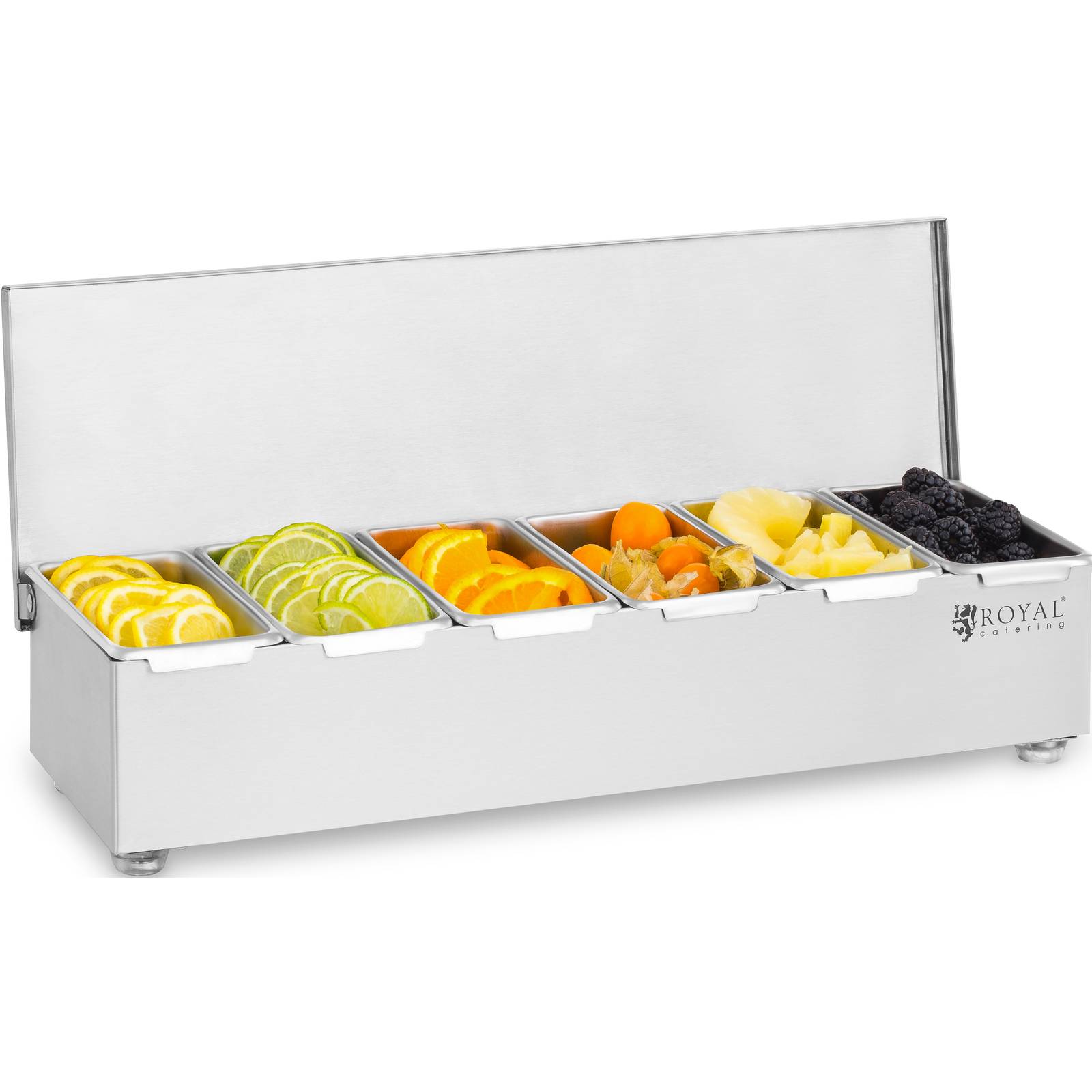 Pr sentoir R cipients Royal Catering Composition Inox Volume Pr sentoir r cipients royal catering composition inox volume