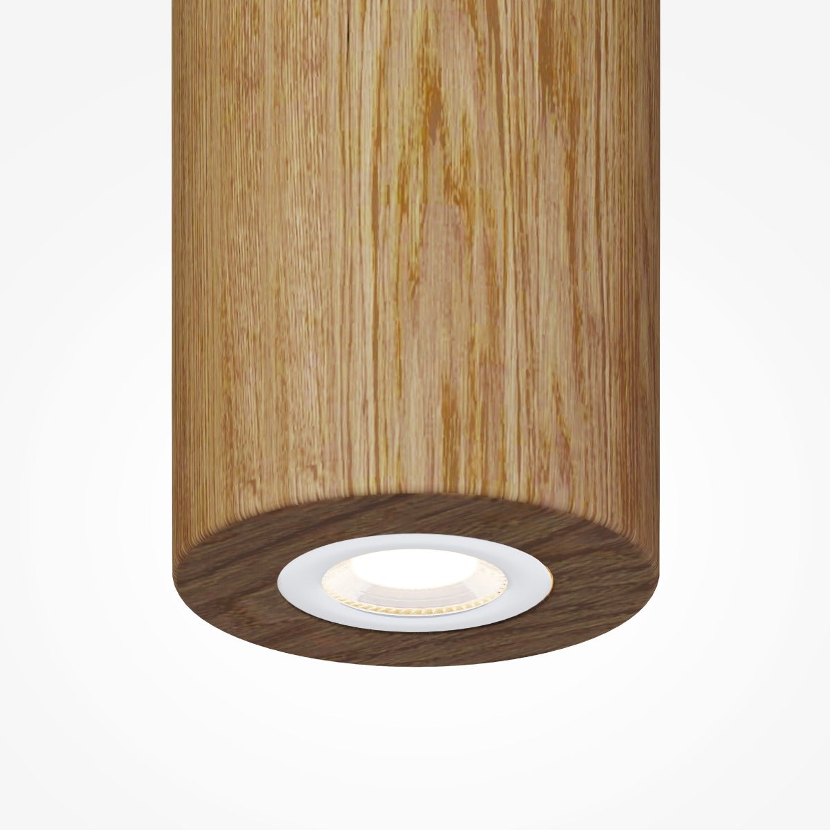 Lampă suspendată Maytoni BASIC TEXTURE, LED 5W, 1 sursă, lemn și metal ...