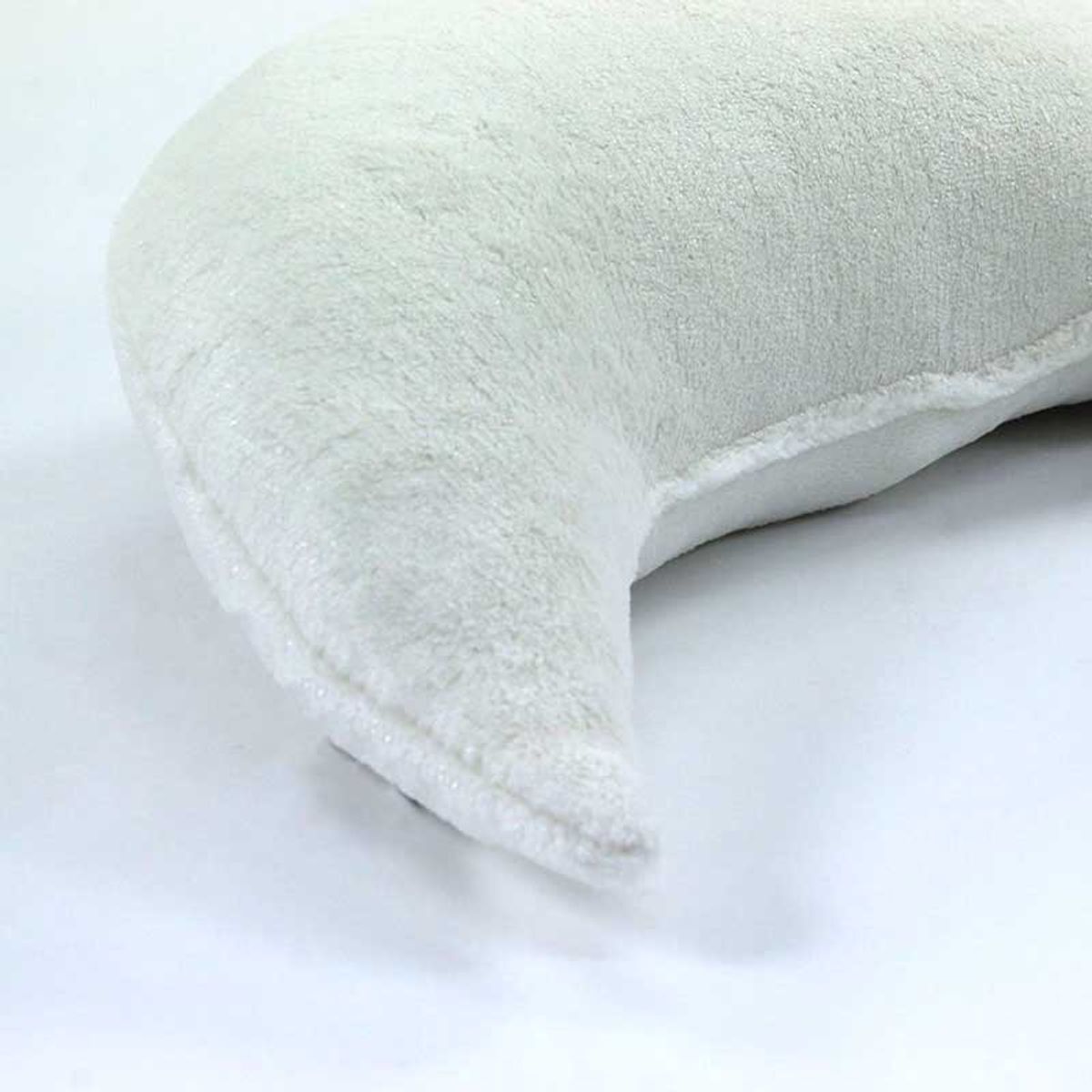 COMETE - Coussin extra-doux en forme de lune rose 30x45 - 7