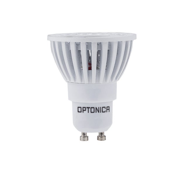 Spot LED GU10 6W – 50° COB – Blanc Neutre 4500K – 480lm – Optonica