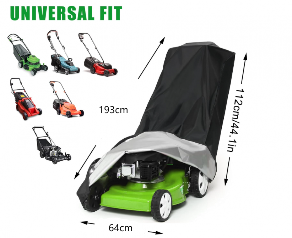 Housse Tondeuse Autoportée, 210d Tondeuse à Gazon, ImperméAble Protection UV Housse Pour