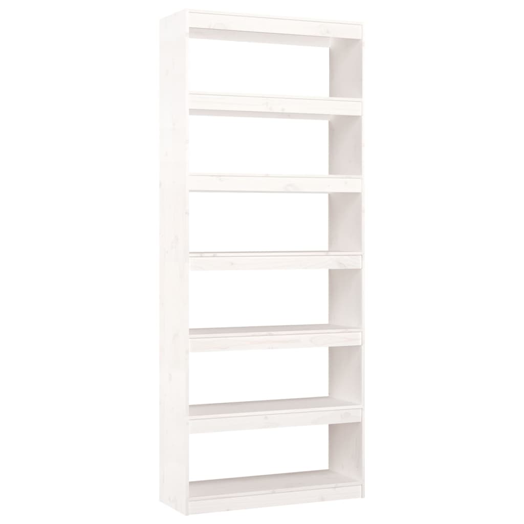 LAND·VOI Libreria Da Scrivania In Legno, Organizer Da Tavolo Con 5 Ripiani, Bianco (EDS01W) - 4