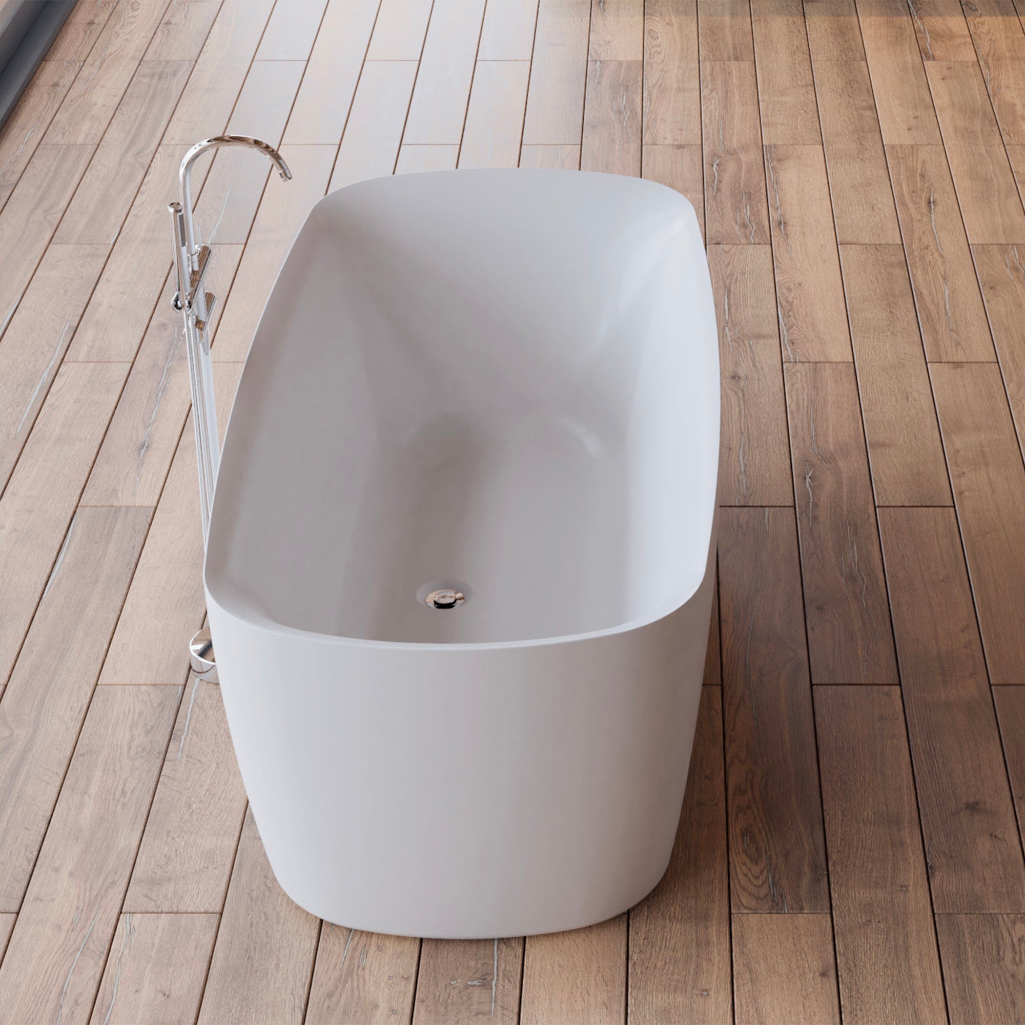 Baignoire Ilot Swing 170 blanche 170 x80 x58 cm, by SPALINA - 6