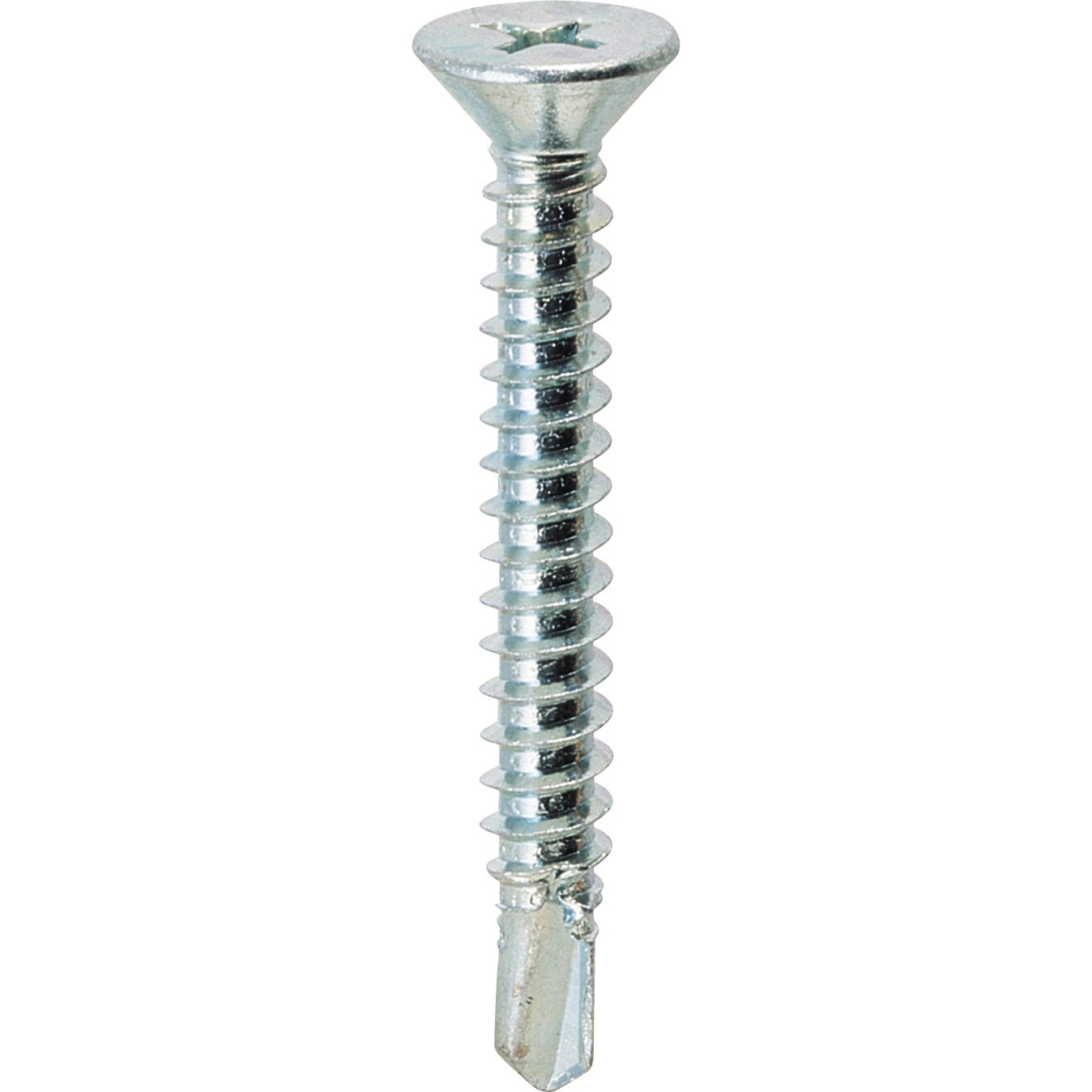 Viti Autoperforanti 4.2x16 Mm - Confezione 50 Pezzi, Testa A Croce, Verniciate Bianco - Foto 2