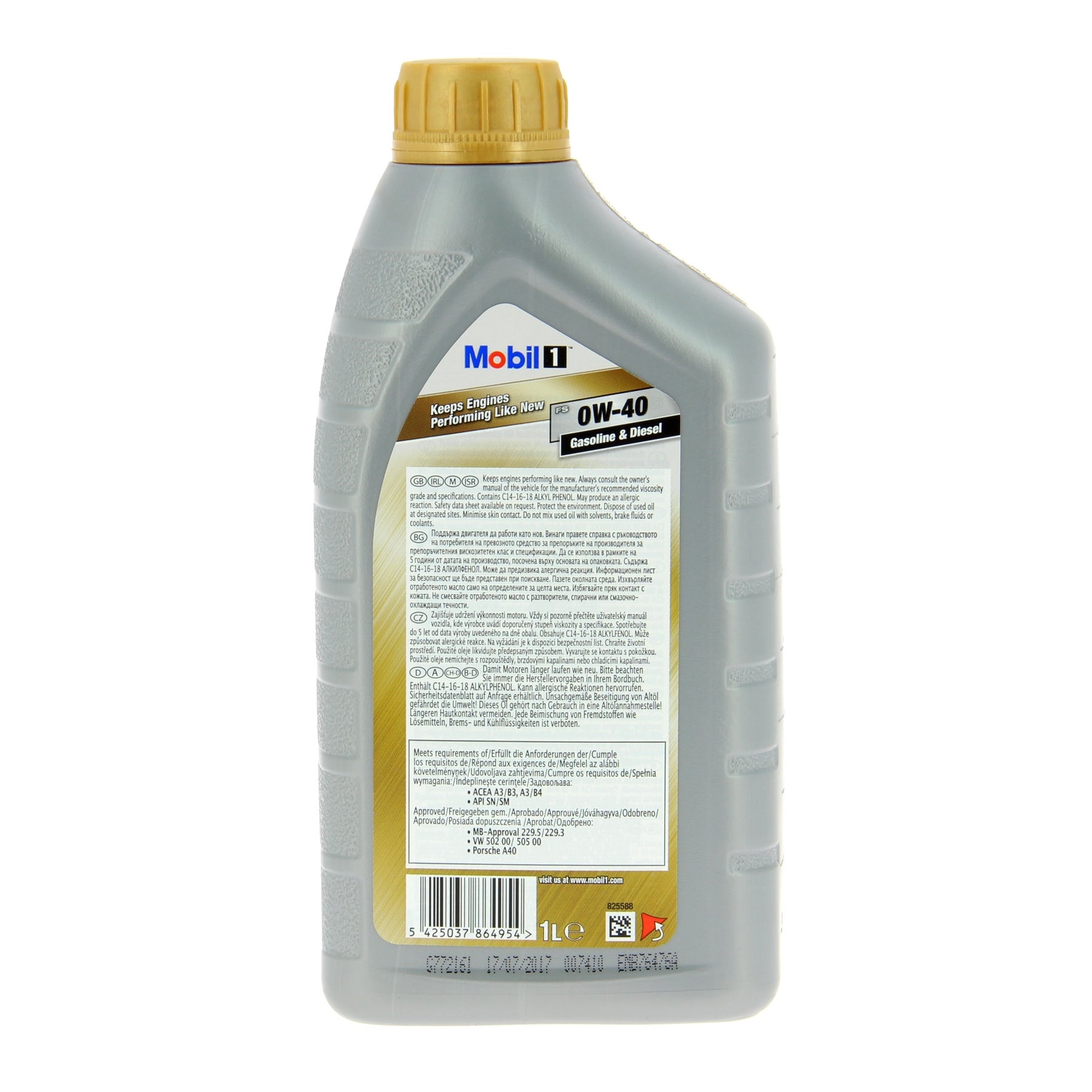 MOBIL 1 FS 0W-40. 1L - 2