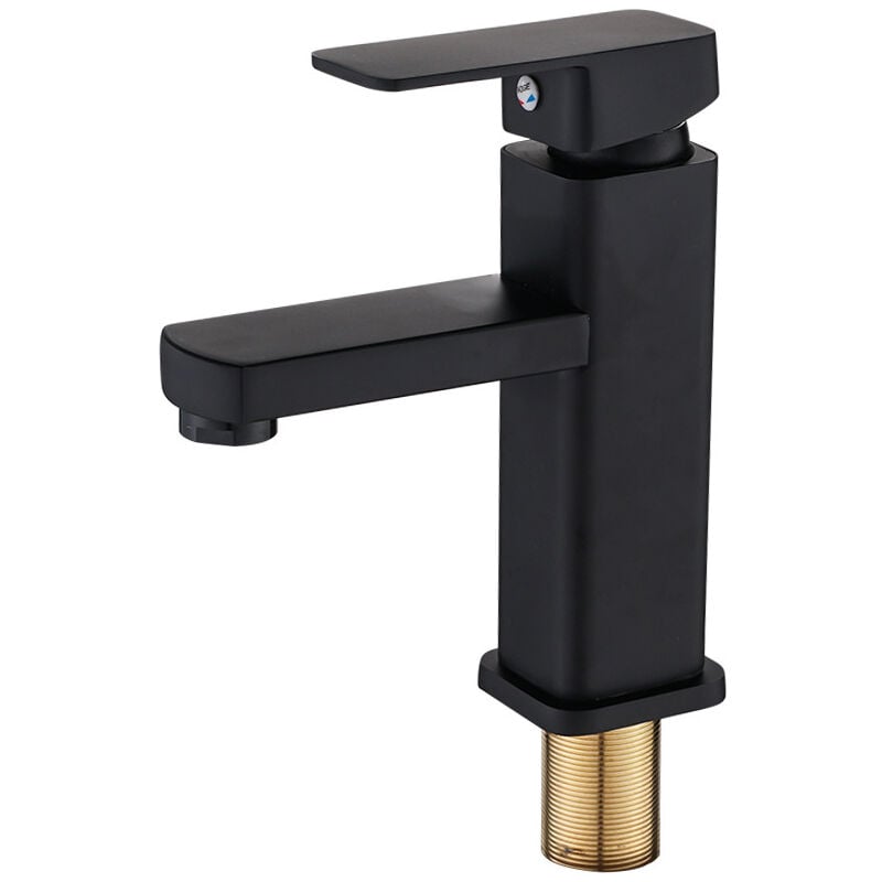 Matowa czarna smukła bateria umywalkowa jednouchwytowa bateria umywalkowa z pojedynczą dźwignią łazienki toalety bateria umywalki bateria umywalkowa