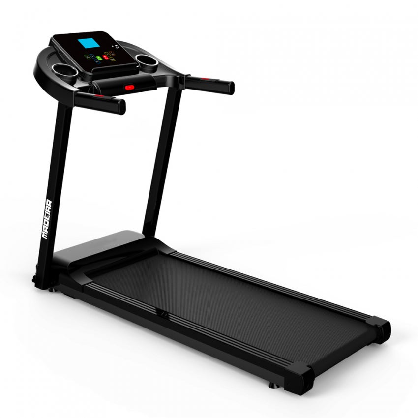 HOMCOM Tapis de marche électrique tapis de Fitness 450 W gris noir | France
