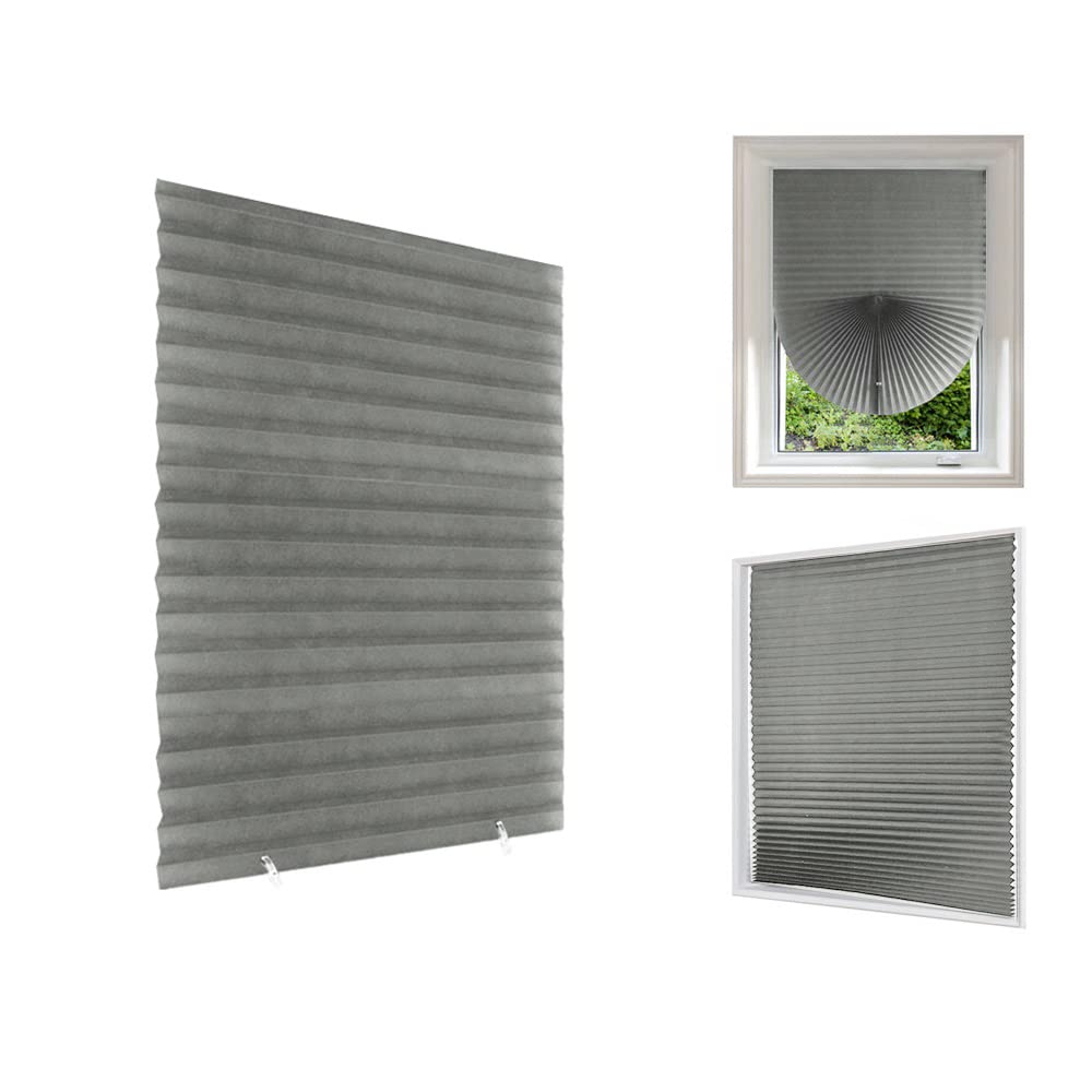 IULEE Lot de 2 panneaux de rideaux plissés en lin épais texturé avec