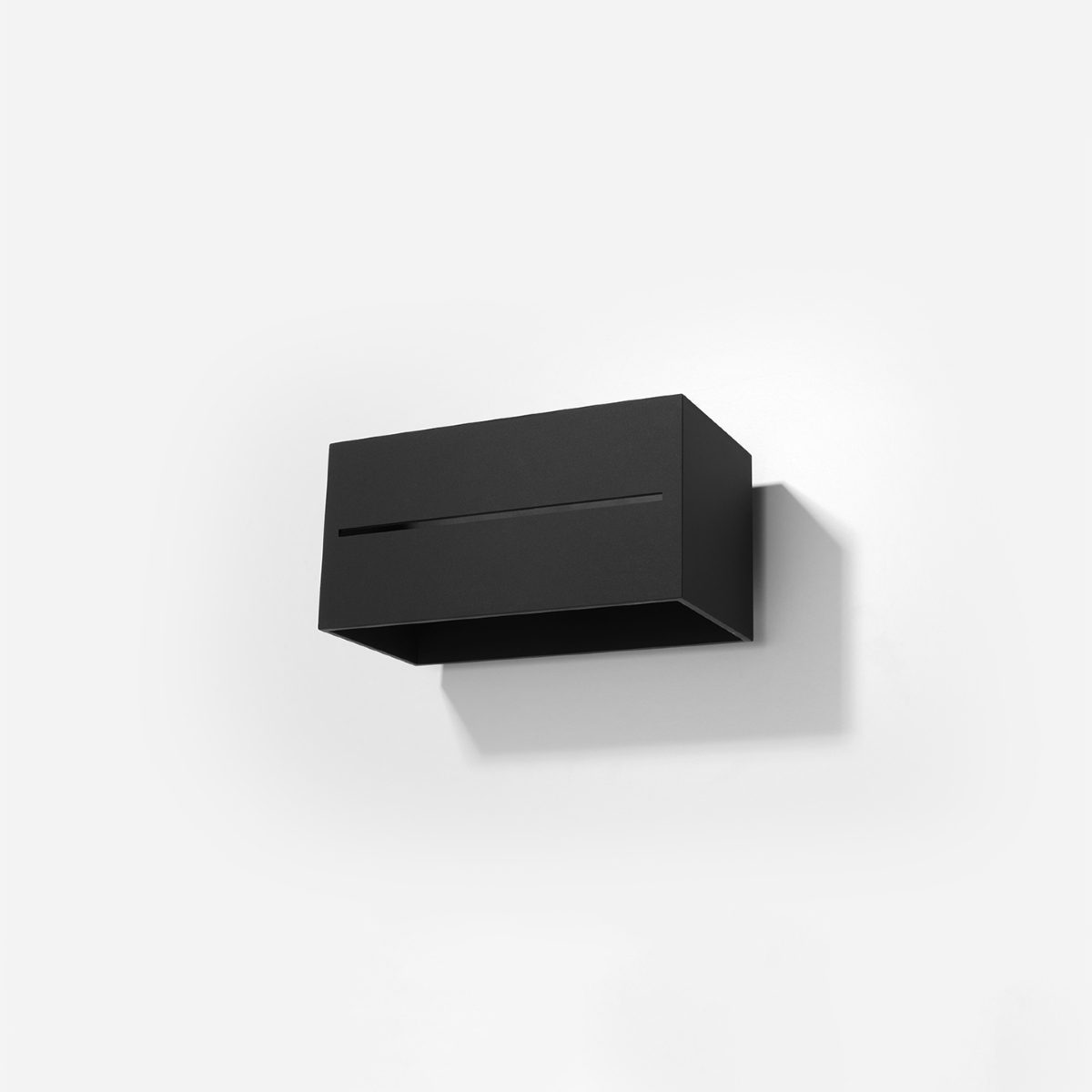 Kinkiet ZORBO MAXI czarny LED 4000K - 20x12x10cm Sollux