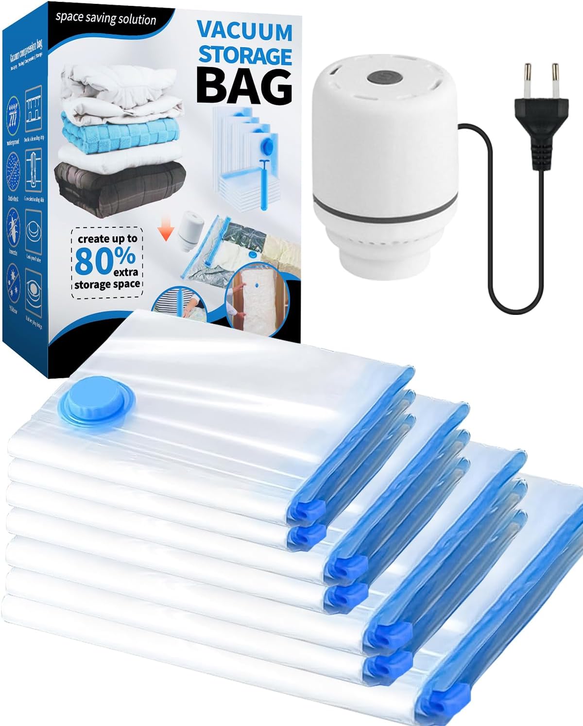 guardar ropa bolsas empaque al vacio ropa