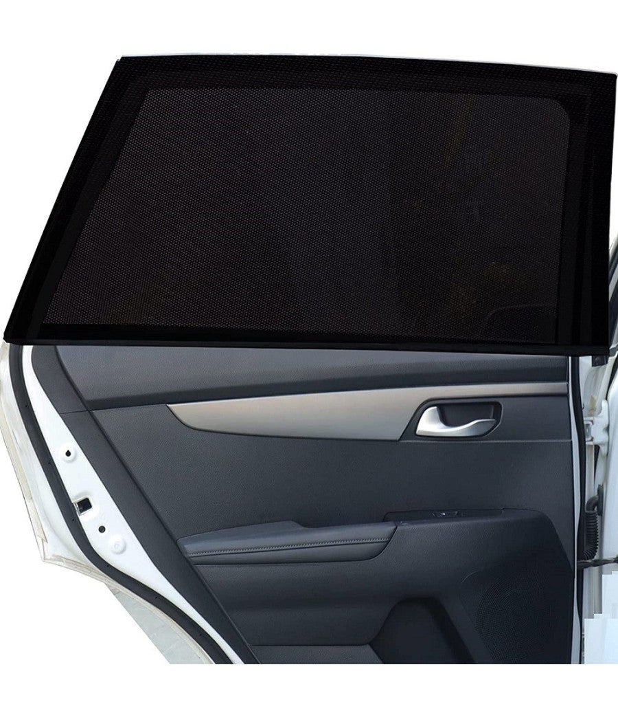 Parasole Auto Bambino 2 Pezzi Autoadesivo - Protezione UV Finestrino Laterale Con Design Cartoon - Universale Per Auto E SUV