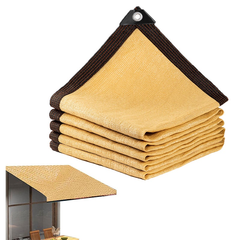 Filet D'Ombrage Aluminium Pour Voiture & Chien 4x3m – Réfléchit 80% UV, Ultra Rafraîchissant – Idéal Été, Camping, SUV