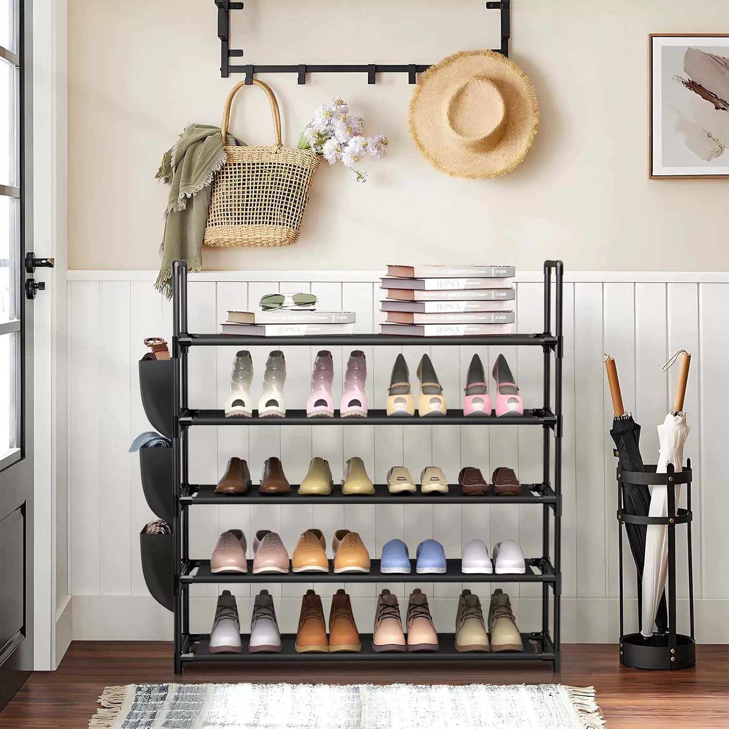 Organizer Scarpe Regolabile - Portascarpe Salvaspazio Per