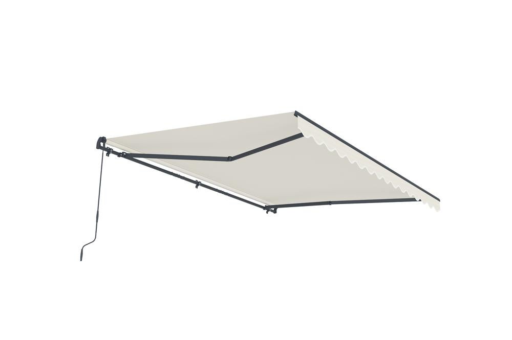 Store banne monobloc VECCHIO 2,5m x 2m - Toile premium 320g/m2 Beige - 3