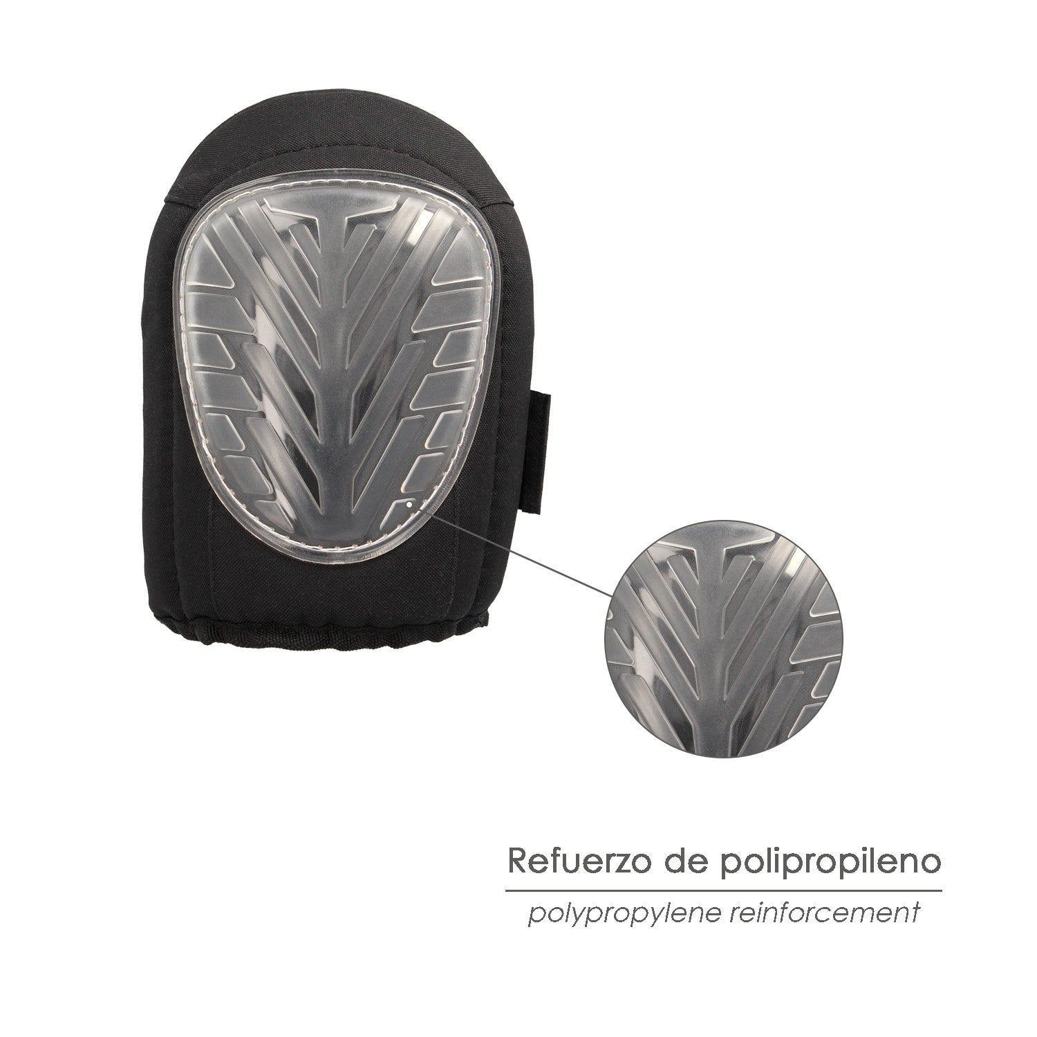 Rodilleras Trabajo Rellenas de Gel Alta Densidad Mayor Confort y Comodidad - 4