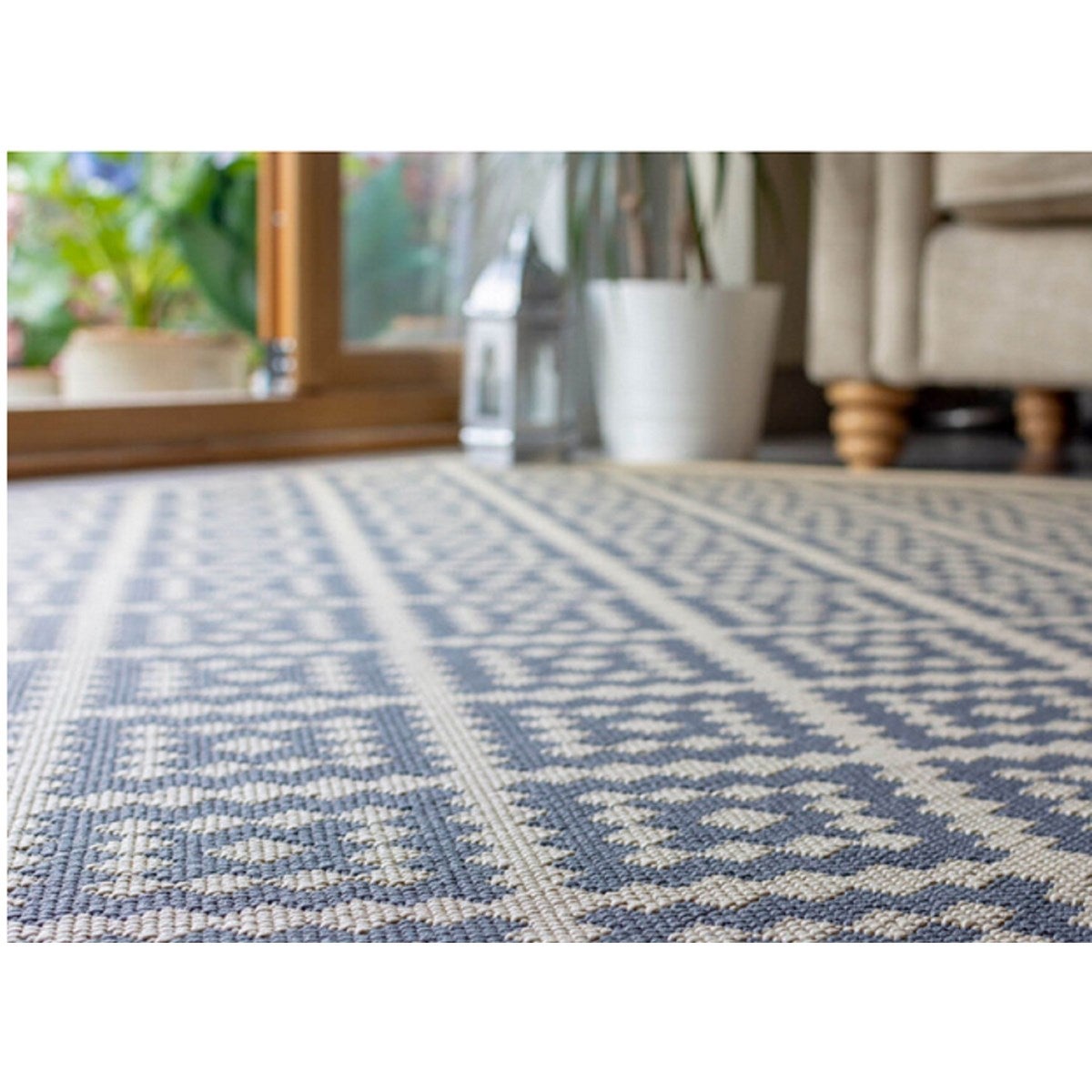 Tapis intérieur extérieur tissé plat MORETTI 120x170 cm - 3