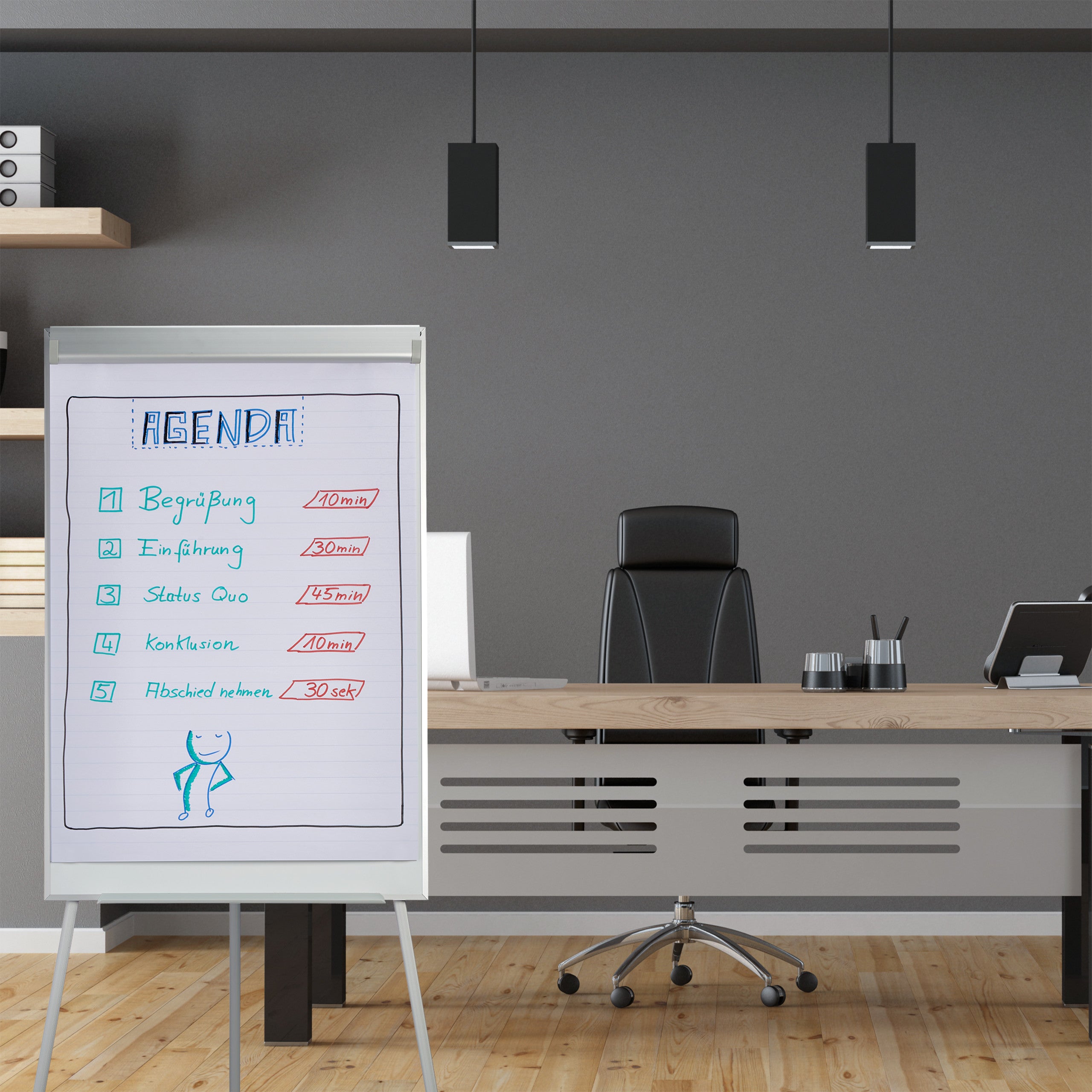 Relaxdays Papier Présentation Ligné Rouleau 50 Feuilles - Bloc Pour Tableau De Conférence 81x57,5 Cm