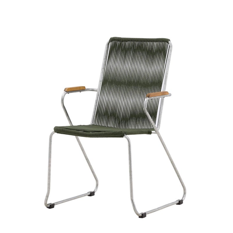 Bois krzesło ogrodowe ogrodowe zielony.