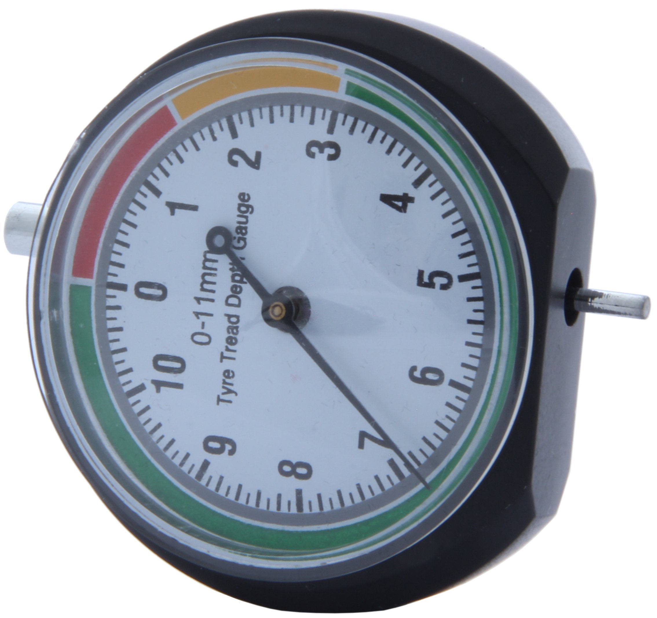 Jauge Profondeur Pneus 4 Pièces - Mesure Usure Pneu Voiture, Moto, SUV - Plastique, 0-20 Mm, Portable - 2