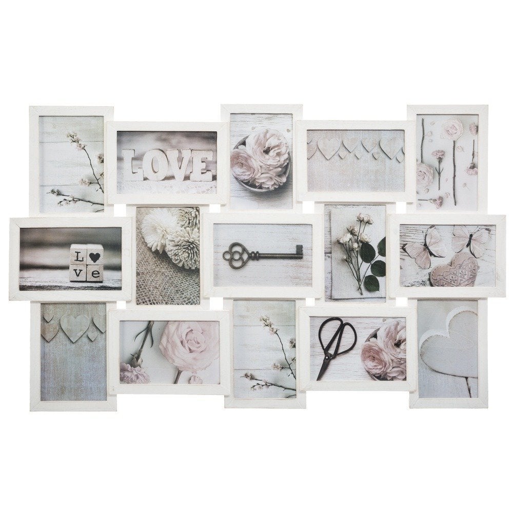 Cornice Portafoto In Legno Marrone 10x15 Cm – Plexi, Da Parete O Tavolo – Elegante E Resistente