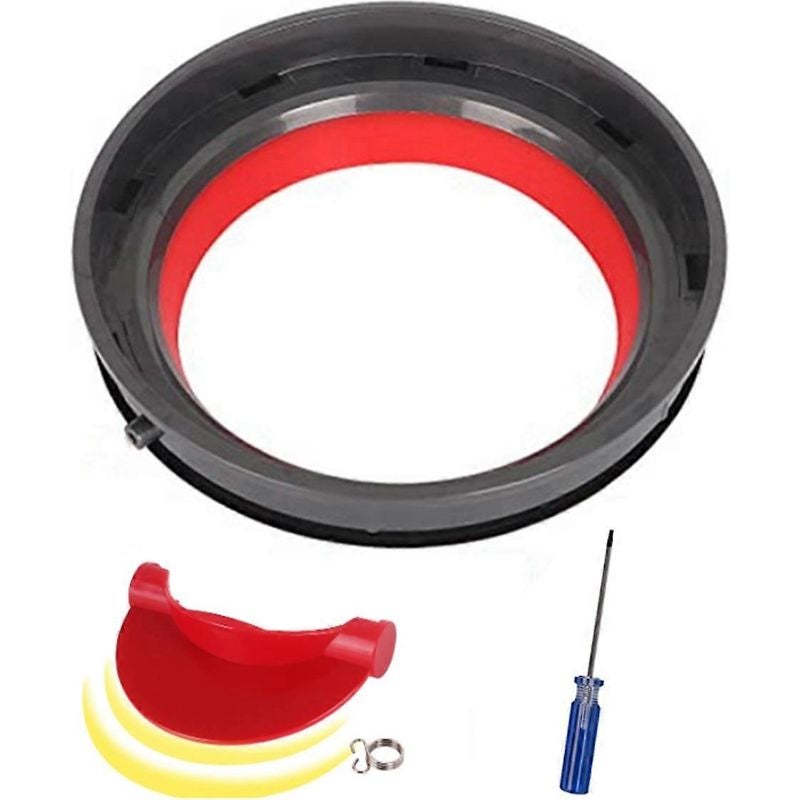 Pour aspirateur Dyson V11 V15 SV14 SV15 SV22, joint d'étanchéité fixe du couvercle du bac à poussière, pièces de rechange () - 2