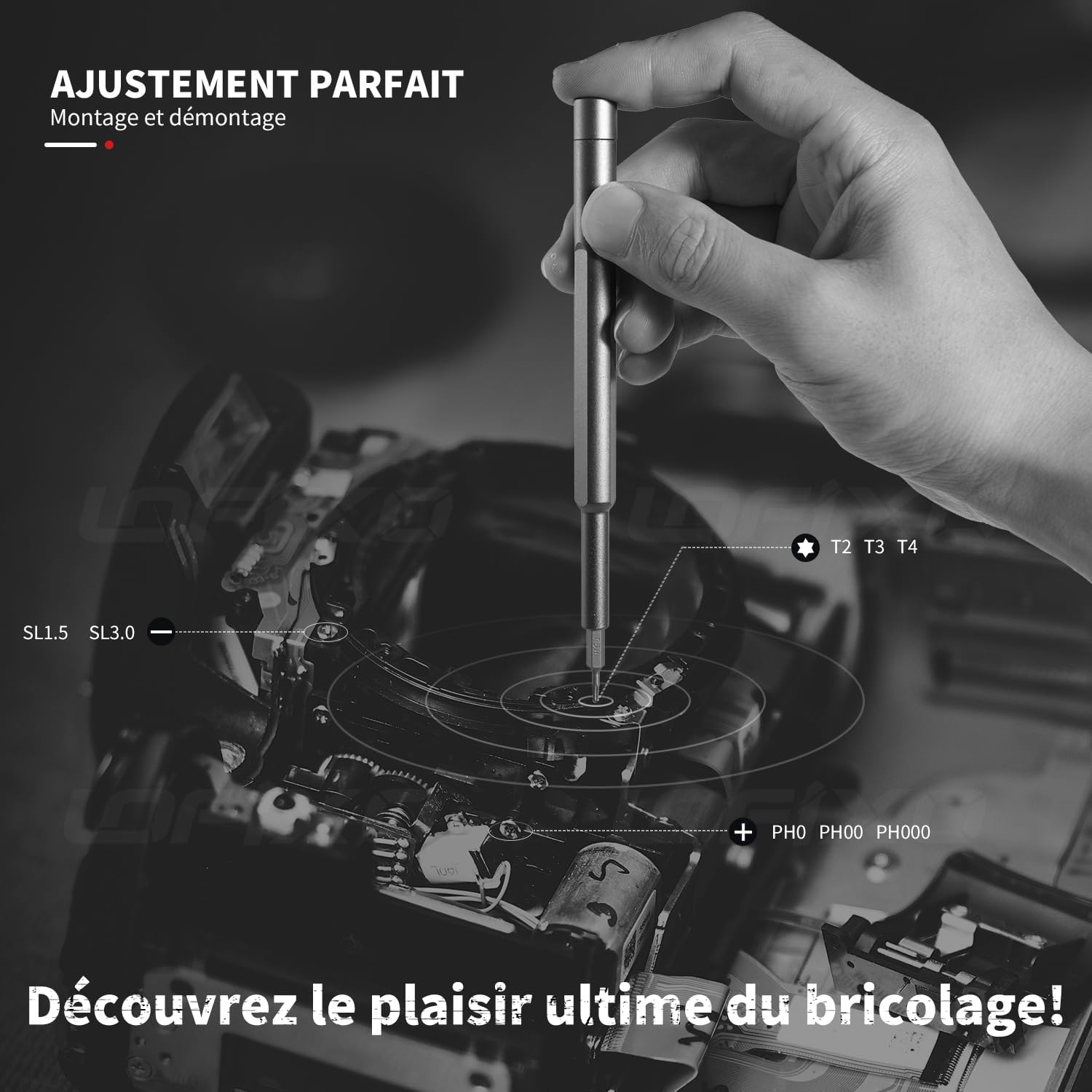 Jeu de Tournevis de Précision pour Électronique : iPhone, ps/5, Xbox, Switch, Mac et Montre - 5