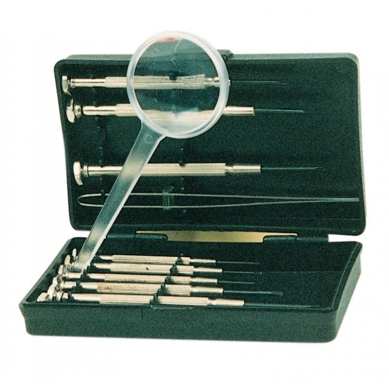 Pinces Américaines De Tour D'horloger 8mm - Occasion En Bon état - Acier, Marque Lorsch
