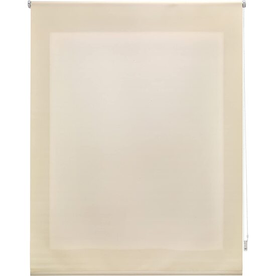Blindecor | estor enrollable translúcido liso - medidas estor: 140x175 ancho por alto - medidas tela estor: 137x170 - estor color: beige