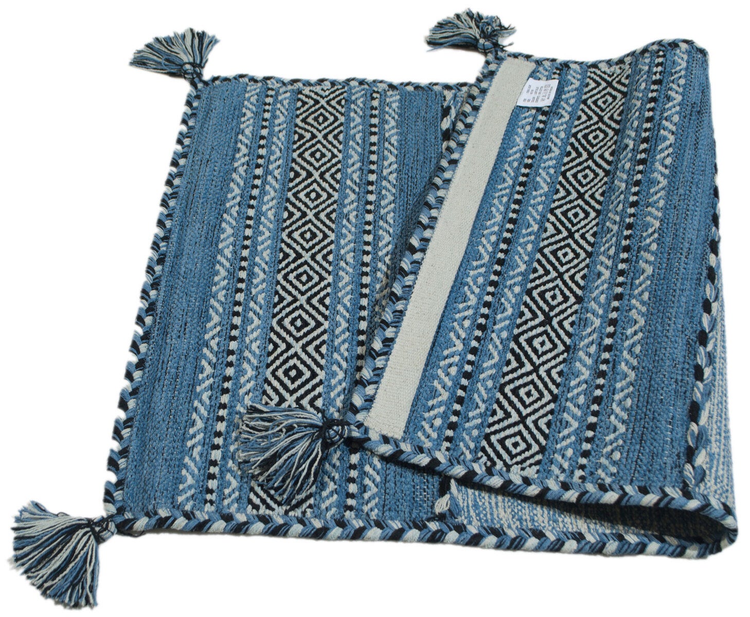 Kilim Lory tribal 100% bawełna, indyjski, ręcznie robiony 90x60 cm