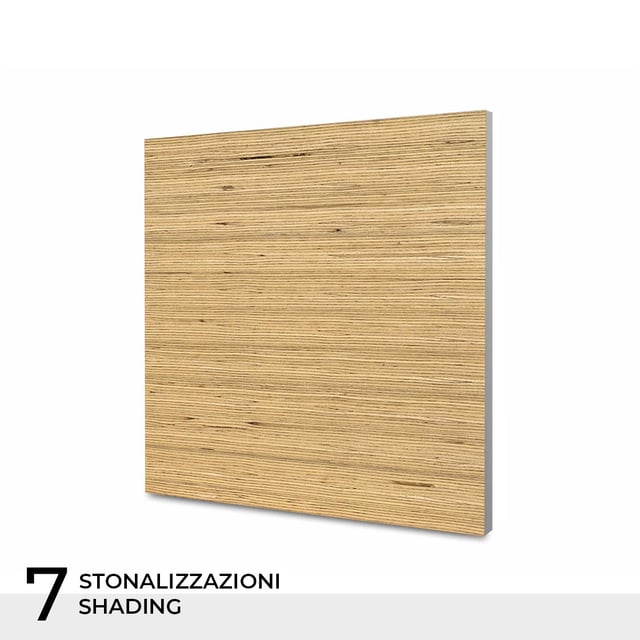 Pannello per Controsoffitto 60x60 cm Decorato Sky-Tile Composit Wood - in Fibra di Roccia - Euroclasse A1 - Prezzo a pannello