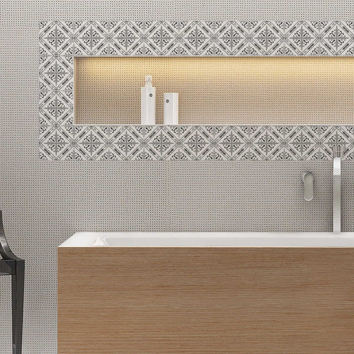 9 adesivi piastrelle azulejos Verma - Sticker adesivo - adesivi murali - 9stickers15x15cm - 4