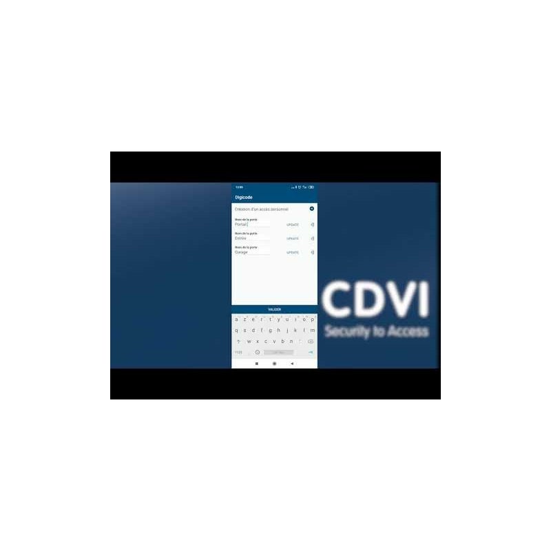 Clavier codé extérieur DIGICODE® CDVI - Bluetooth - 7